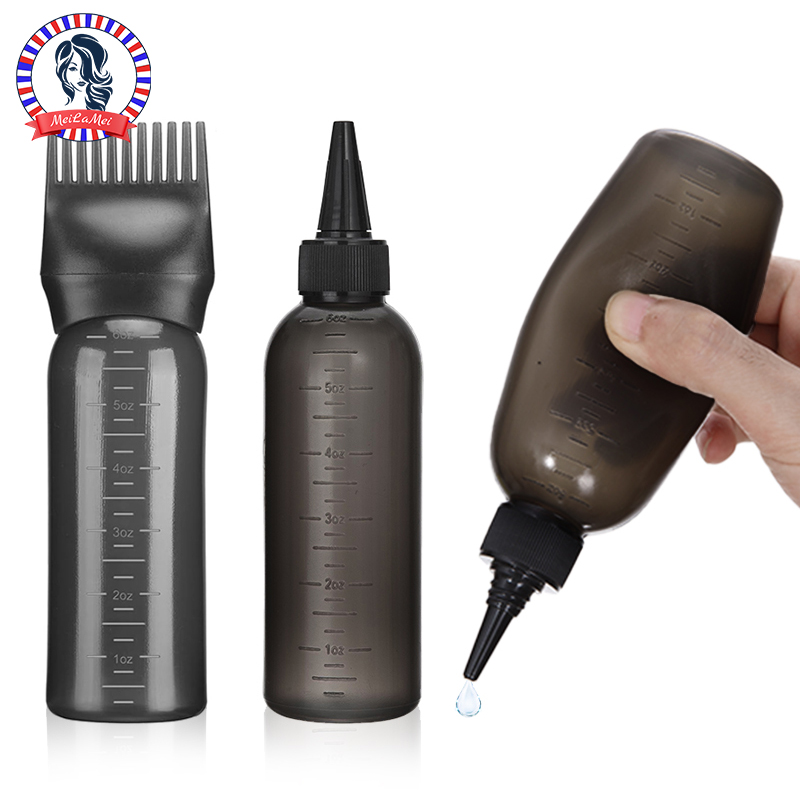 Hair Care Products - مجموعة زجاجات ضغط بلاستيكية قابلة لإعادة