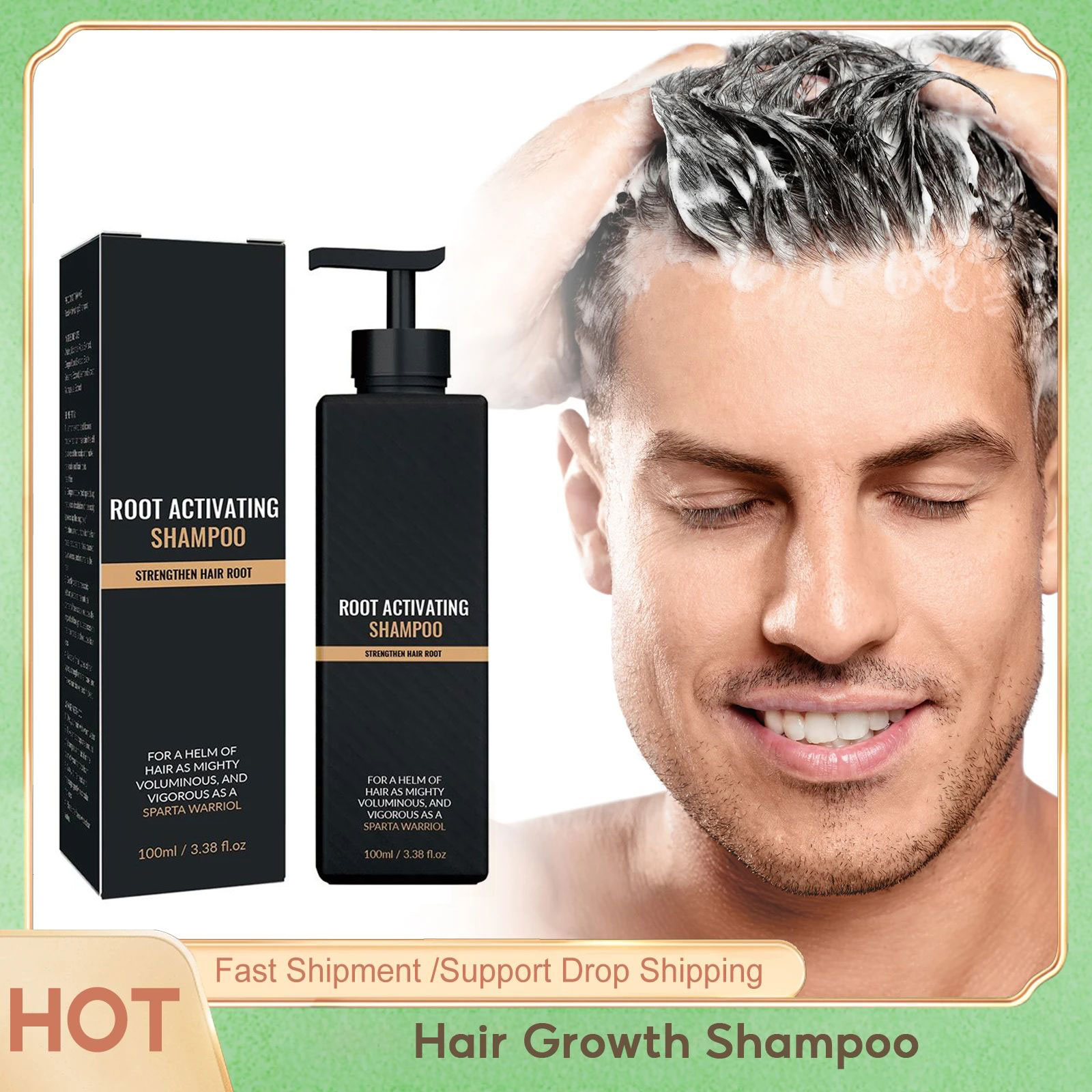 شامبو لنمو الشعر السريع، إصلاح - مراجعة Hair Care Organic وسعره